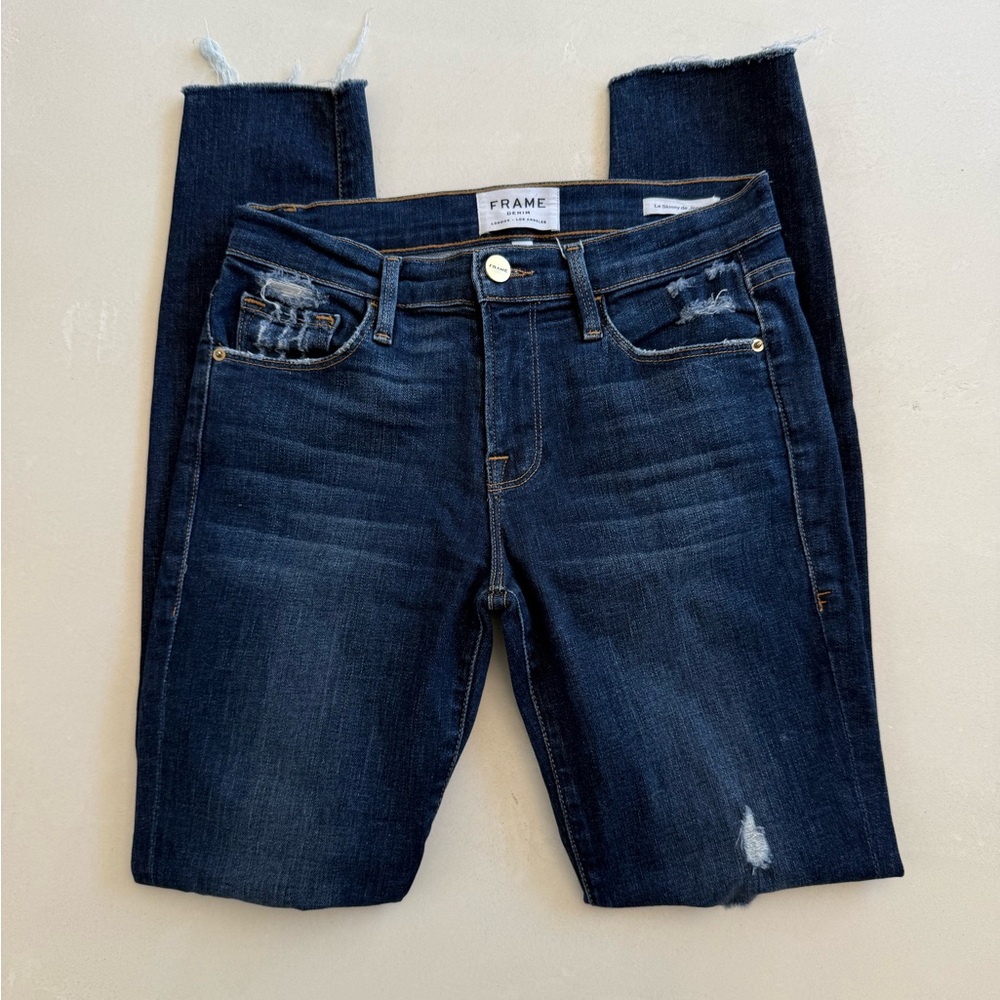 Frame Wriley Le Skinny Jeans 25